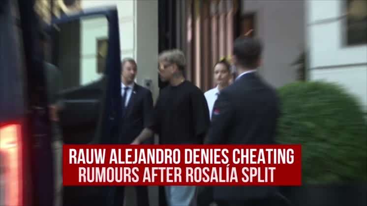 Rauw Alejandro Confirms Rosalia Split, Denies Cheating Rumors